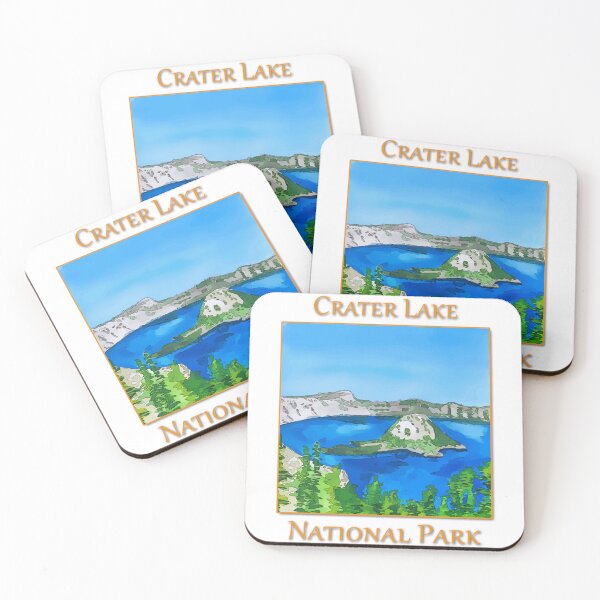Item preview, Crater Lake National Park - WelshDesigns designed and sold by welshdesigns.