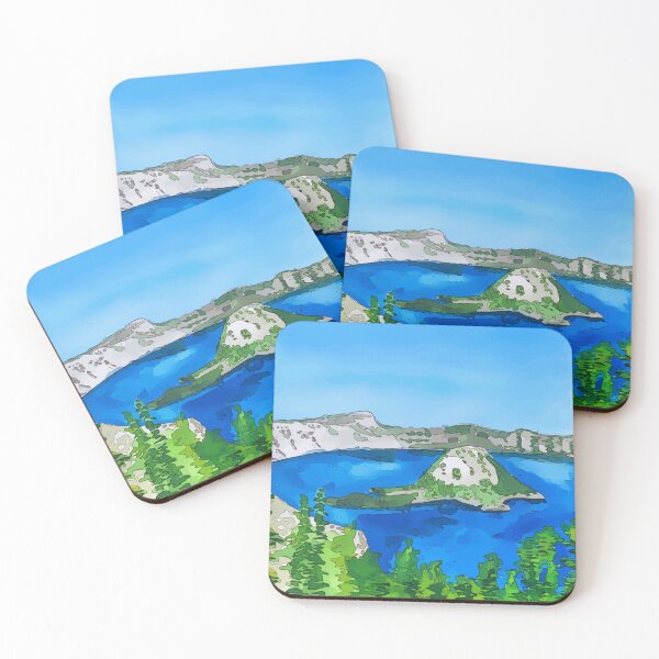 Item preview, Crater Lake National Park - WelshDesigns designed and sold by welshdesigns.