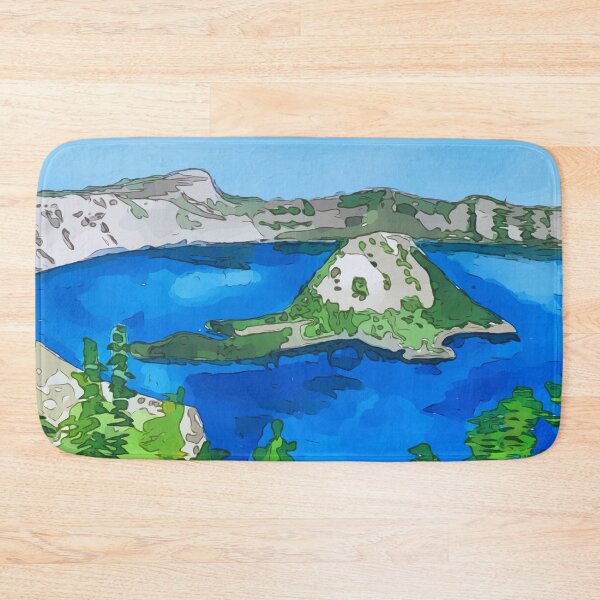 Item preview, Crater Lake National Park - WelshDesigns designed and sold by welshdesigns.