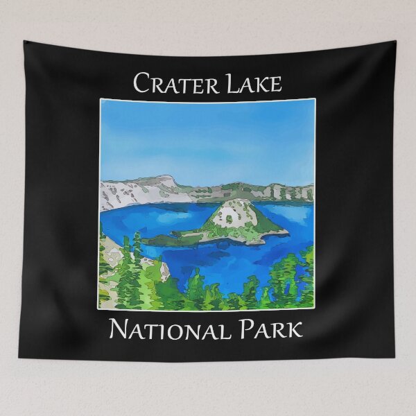 Item preview, Crater Lake National Park - WelshDesigns designed and sold by welshdesigns.