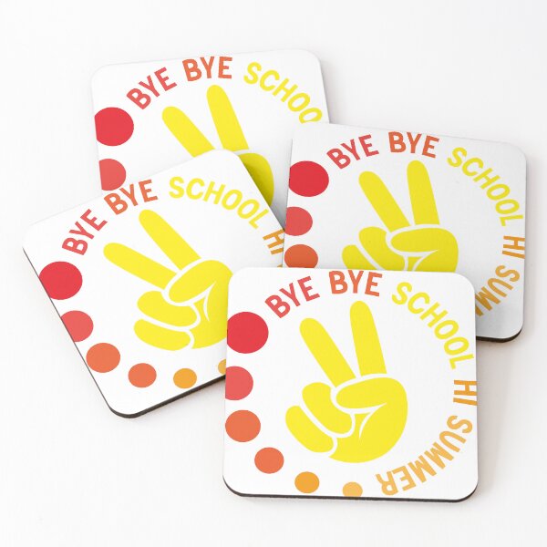 Item preview, bye bye school hi summer ; classic t-shirt designed and sold by limanol.