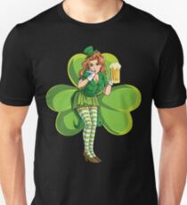 St Patricks Day Sexy Leprechaun T shirt Redhead Women Unisex T-Shirt