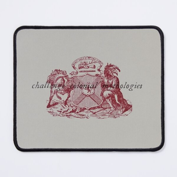 Item preview, "challenge colonial mythologies" designed and sold by OdysseanPress.