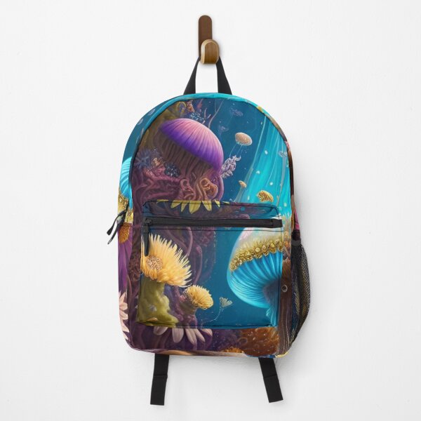 Item preview, Mesmerizing Underwater Jellyfish Garden Digital designed and sold by purplesensation.
