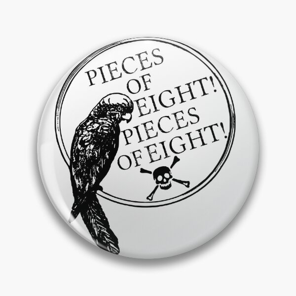 Item preview, Pieces of Eight - Captain Flint designed and sold by ChapterAndMirth.