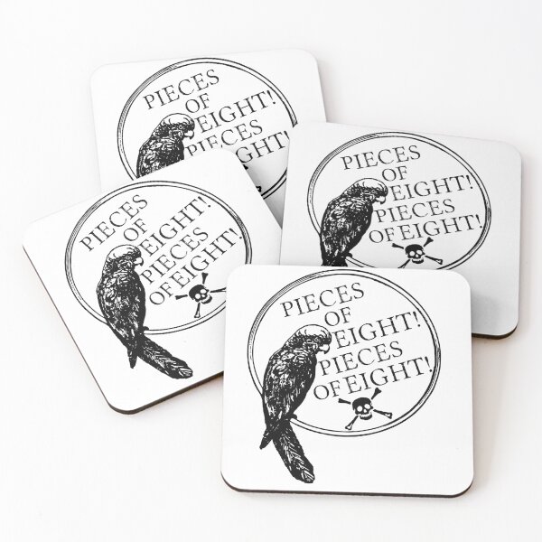 Item preview, Pieces of Eight - Captain Flint designed and sold by ChapterAndMirth.