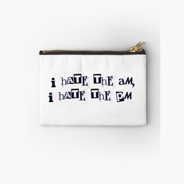 Item preview, hates the AM, hates the PM designed and sold by ouiouiitslucyb1.