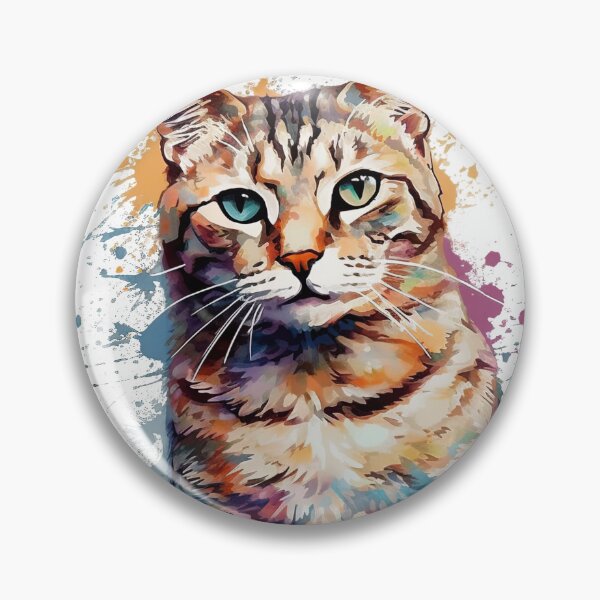 Item preview, Brushed Whiskers: Impressionistic American Shorthair Cat Breed Painting designed and sold by DooodleGod.