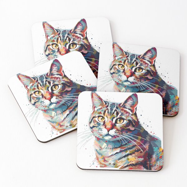 Item preview, the Beauty of American Shorthair: Impressionistic Painting by ImpressioniCats - For Feline designed and sold by DooodleGod.