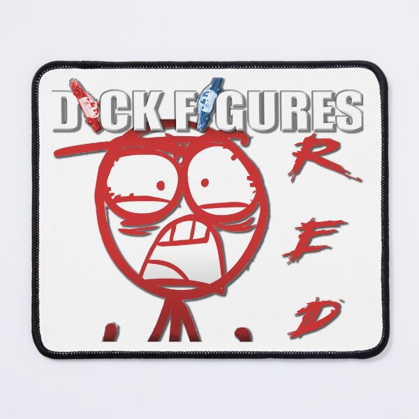 Item preview, Dick Figures Red - Dick Figures Comedy Cartoon designed and sold by LMAOdotcom.