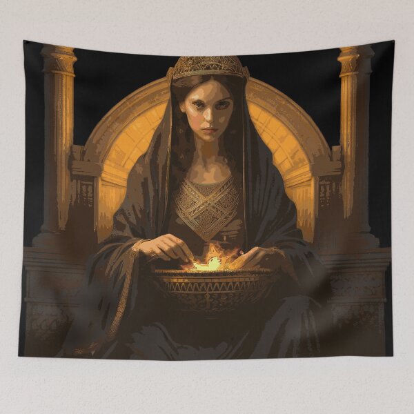 Item preview, Hestia of the Hearth - The Olympians designed and sold by WennsdaysChild.