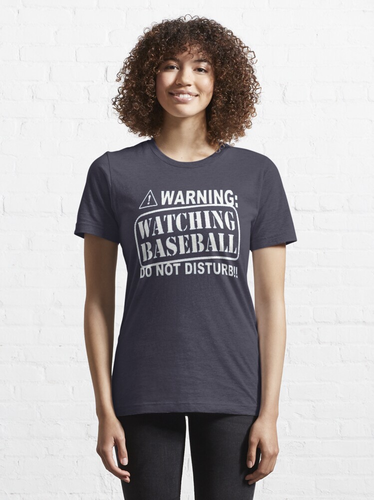 Warning: Does Not Play Well With Yankees cotton t-shirt