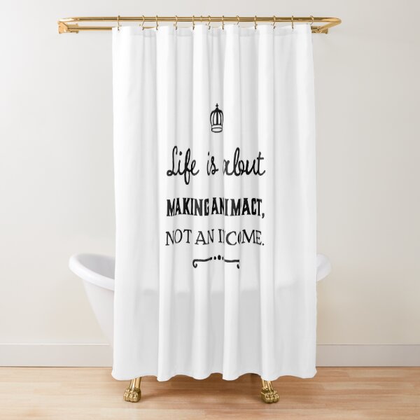 Item preview, Life is about making an impact, not an income designed and sold by DeluxBee.