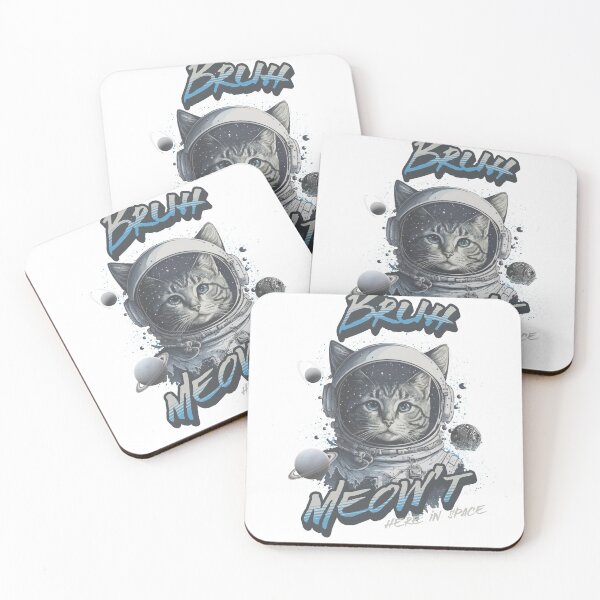 Item preview, Astronaut in Space, Meow Cat Version designed and sold by GrahamsTastic.
