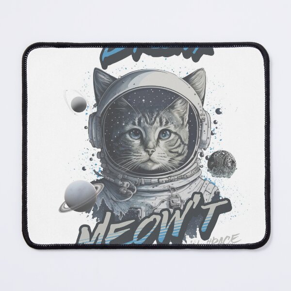 Item preview, Astronaut in Space, Meow Cat Version designed and sold by GrahamsTastic.
