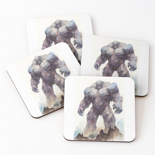 Item preview, Golem, Watercolour art designed and sold by DigitalDugong.