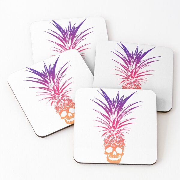 Item preview, Fiery Tropical eapple Skull goth day designed and sold by NeeleStoreWi.