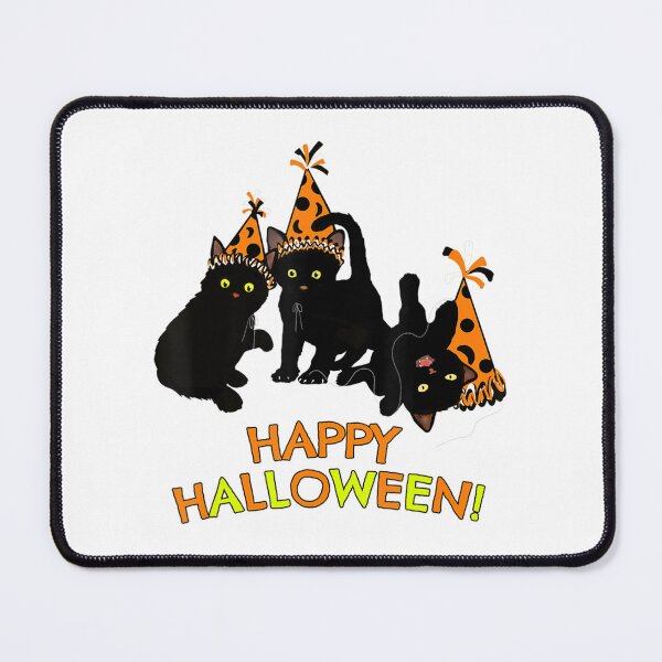 Item preview, Happy Halloween Spooky Party Cats designed and sold by nnaqyuboeyl64.