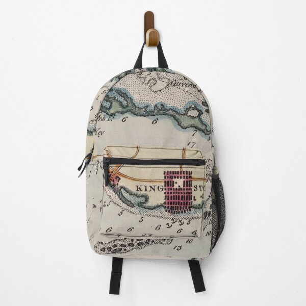Item preview, Vintage Map of Port Royal Jamaica (1799) designed and sold by BravuraMedia.