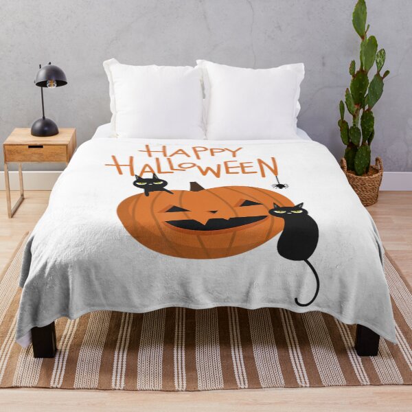 Item preview, Happy Halloween Spooky Pumpkins Halloween Cat tee 	 	 designed and sold by nnaqyuboeyl64.
