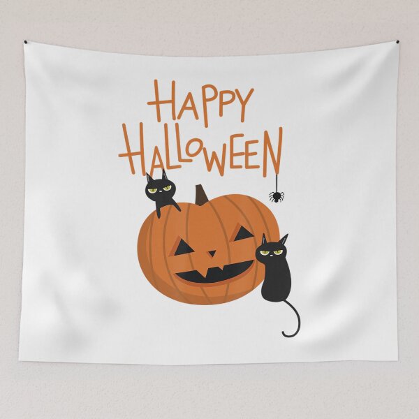 Item preview, Happy Halloween Spooky Pumpkins Halloween Cat tee 	 	 designed and sold by nnaqyuboeyl64.