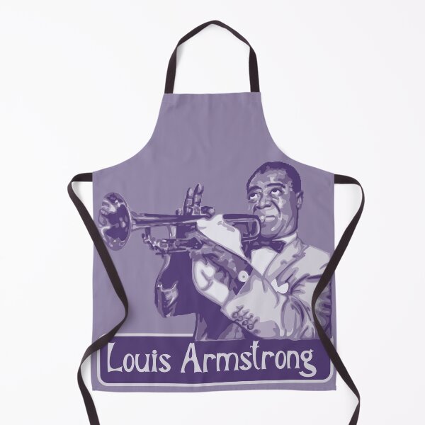 Item preview, Louis Armstrong Portrait designed and sold by Unhinged Heather.
