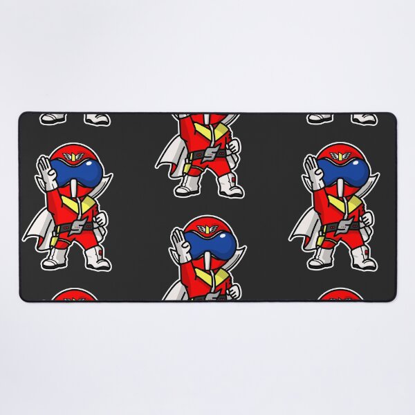 Item preview, AkaRanger Himitsu Sentai Gorenger Goranger Super Sentai Chibi Kawaii designed and sold by mattzwug-draws.