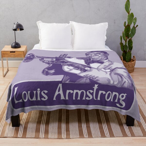 Item preview, Louis Armstrong Portrait designed and sold by Unhinged Heather.