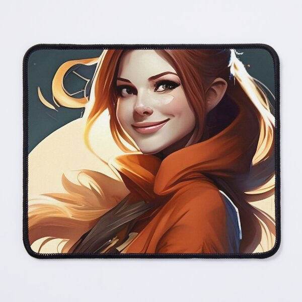 Item preview, Smiling fox girl Anime Sunset design designed and sold by mangature Lady.