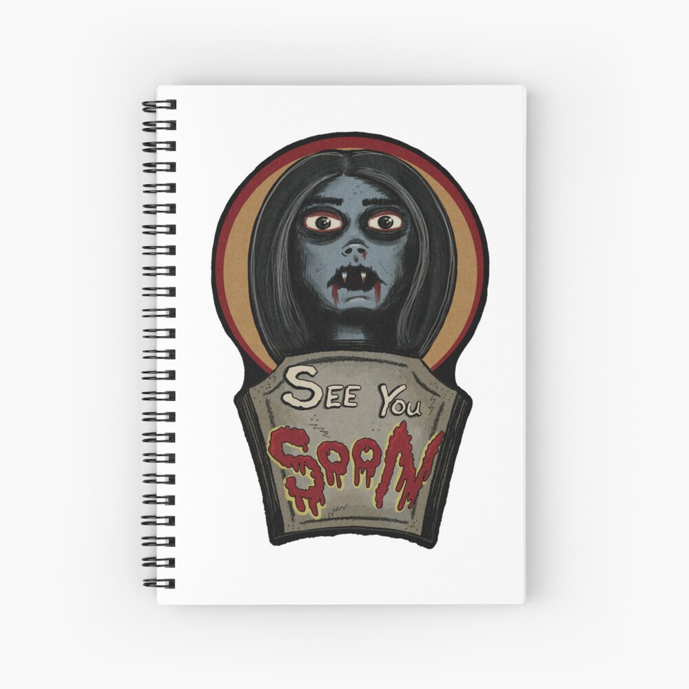 Item preview, Spiral Notebook designed and sold by softnosferatu.