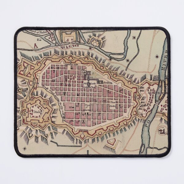 Item preview, Vintage Map of Turin Italy (1799) designed and sold by BravuraMedia.