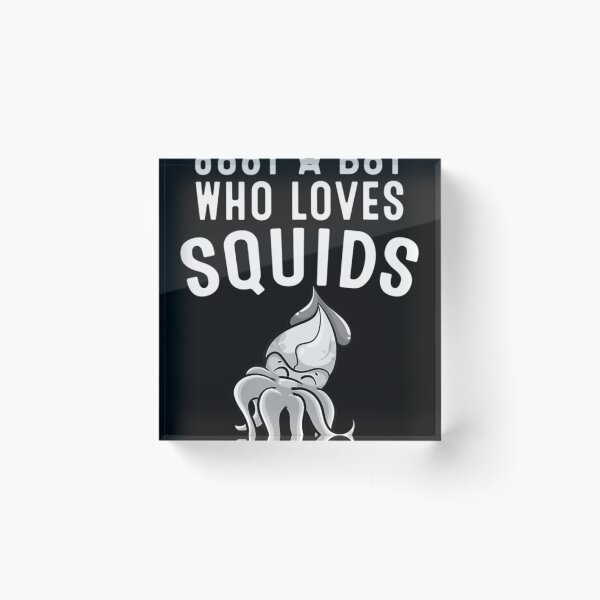 Item preview, Just A Boy Who Loves Squids Calamari Lover Men   designed and sold by AsiaStokes.