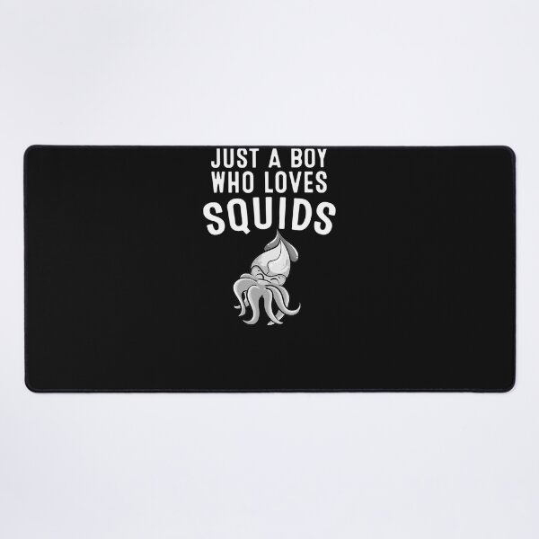 Item preview, Just A Boy Who Loves Squids Calamari Lover Men   designed and sold by AsiaStokes.