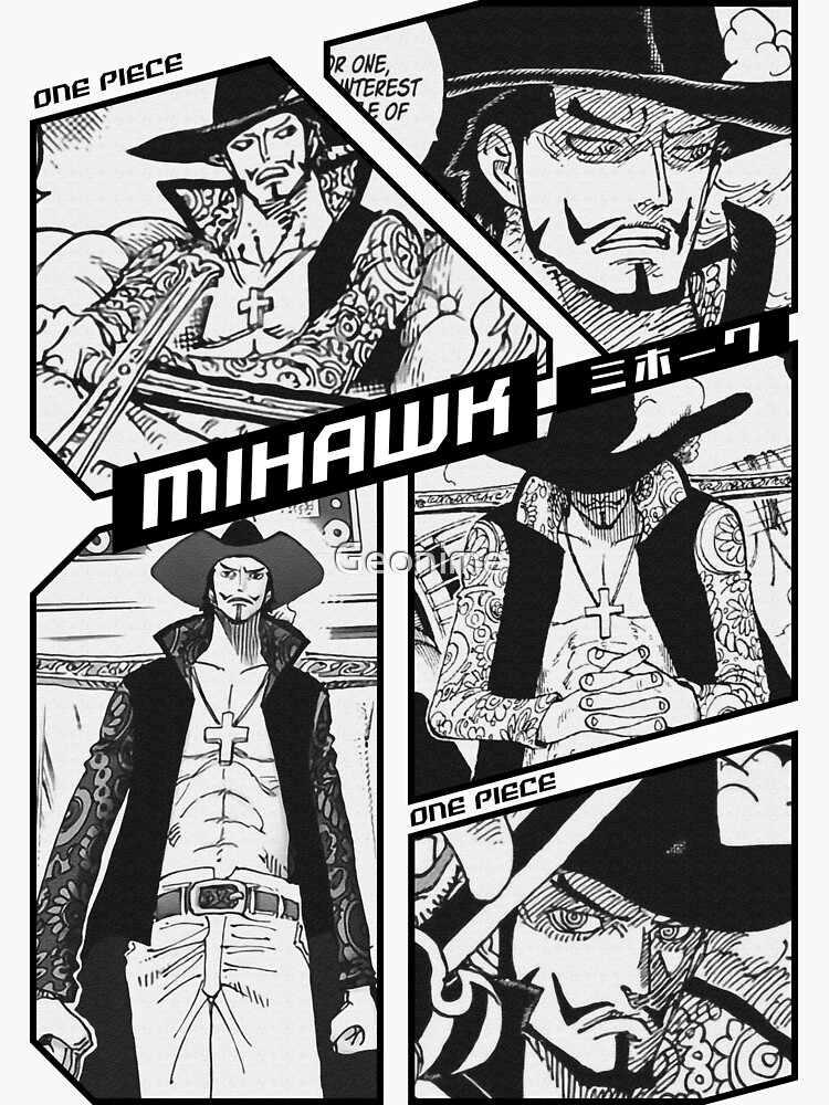 Mihawk  One piece pictures, One piece manga, Piecings