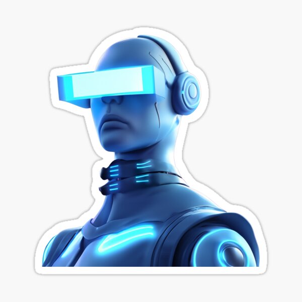 Customizable Gaming Avatar Inspired Vinyl Sticker 