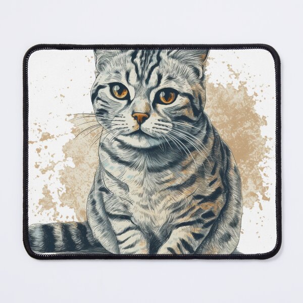 Item preview, Vintage American Shorthair Prints: Feline Art with Retro designed and sold by DooodleGod.