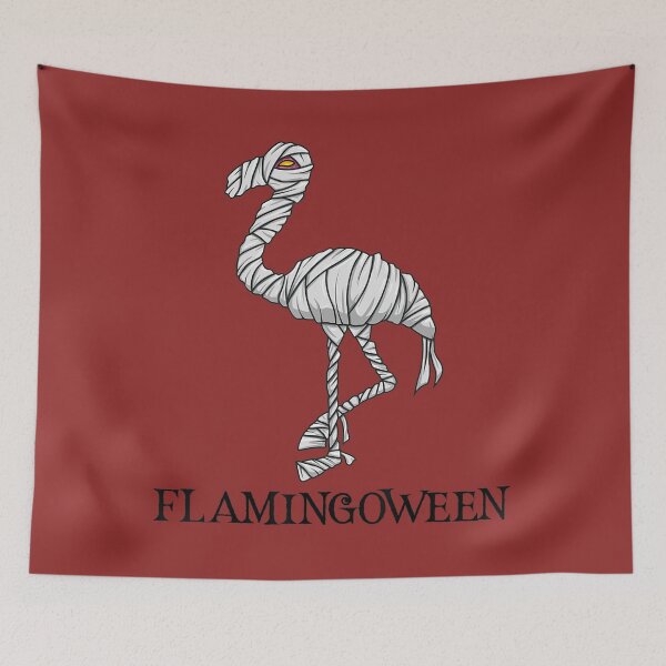 Item preview, Halloween Flamingo Mummy Happy Flamingoween Pumpkin 	 	 designed and sold by xekvndmjnpw98.