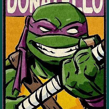 Donatello TMNT Art Board Print for Sale by ettawilliam