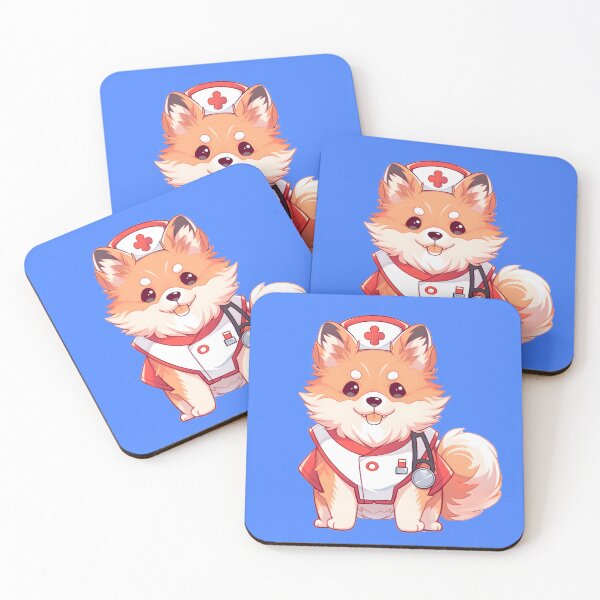 Item preview, Dog with cute vet doctor outfit designed and sold by OdisStore.