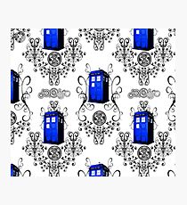 DR who Photographic Print