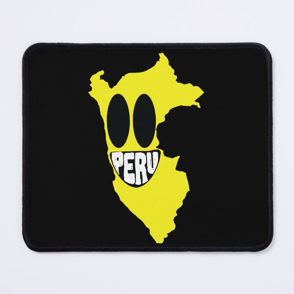 Item preview, Peru Grinning: Peru Happy Smirking Face designed and sold by pelagio.