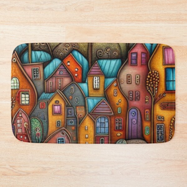 Item preview, Magical Folk Village Next the Woods designed and sold by EpicFoxArt.
