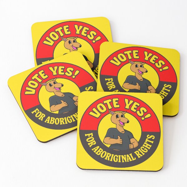 Item preview, Vote Yes For Aboriginal Rights - Cute Kangaroo designed and sold by Picket Club.