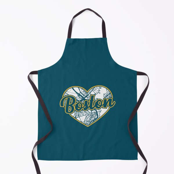 Item preview, Love Boston Hockey Heart City Map designed and sold by KarsonnGreer.