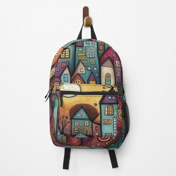 Item preview, Magical Folk Village Under The Sun designed and sold by EpicFoxArt.
