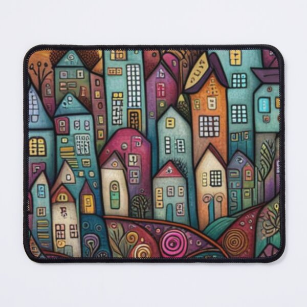 Item preview, Magical Folk Village Under The Sun designed and sold by EpicFoxArt.