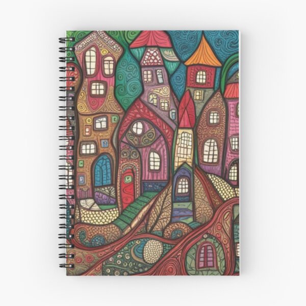 Item preview, Magical Folk Village  designed and sold by EpicFoxArt.