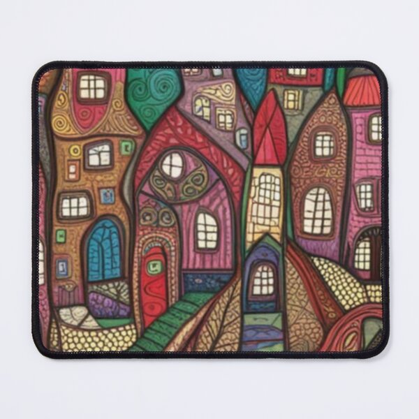 Item preview, Magical Folk Village  designed and sold by EpicFoxArt.