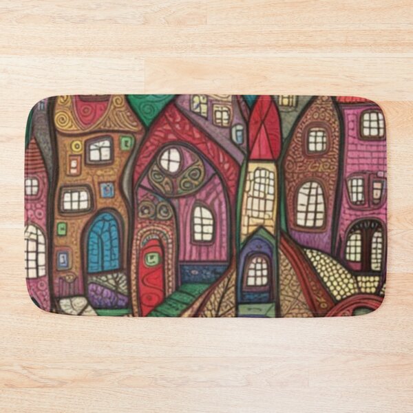 Item preview, Magical Folk Village  designed and sold by EpicFoxArt.