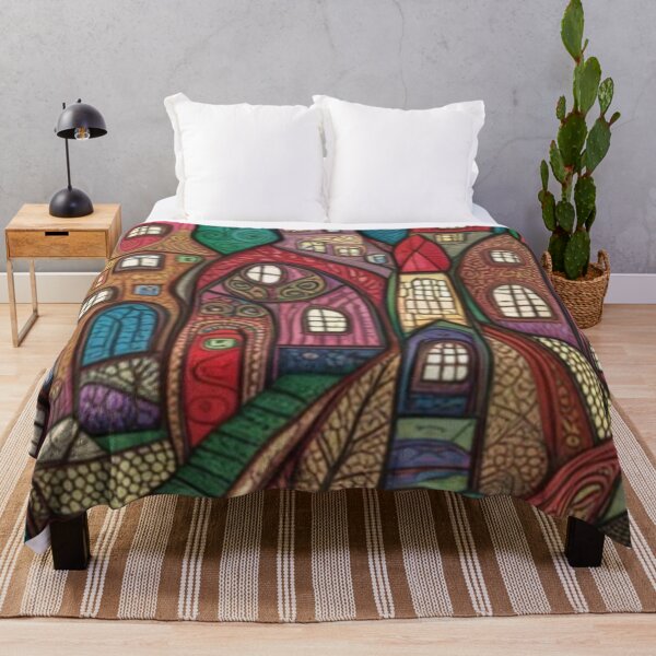 Item preview, Magical Folk Village  designed and sold by EpicFoxArt.